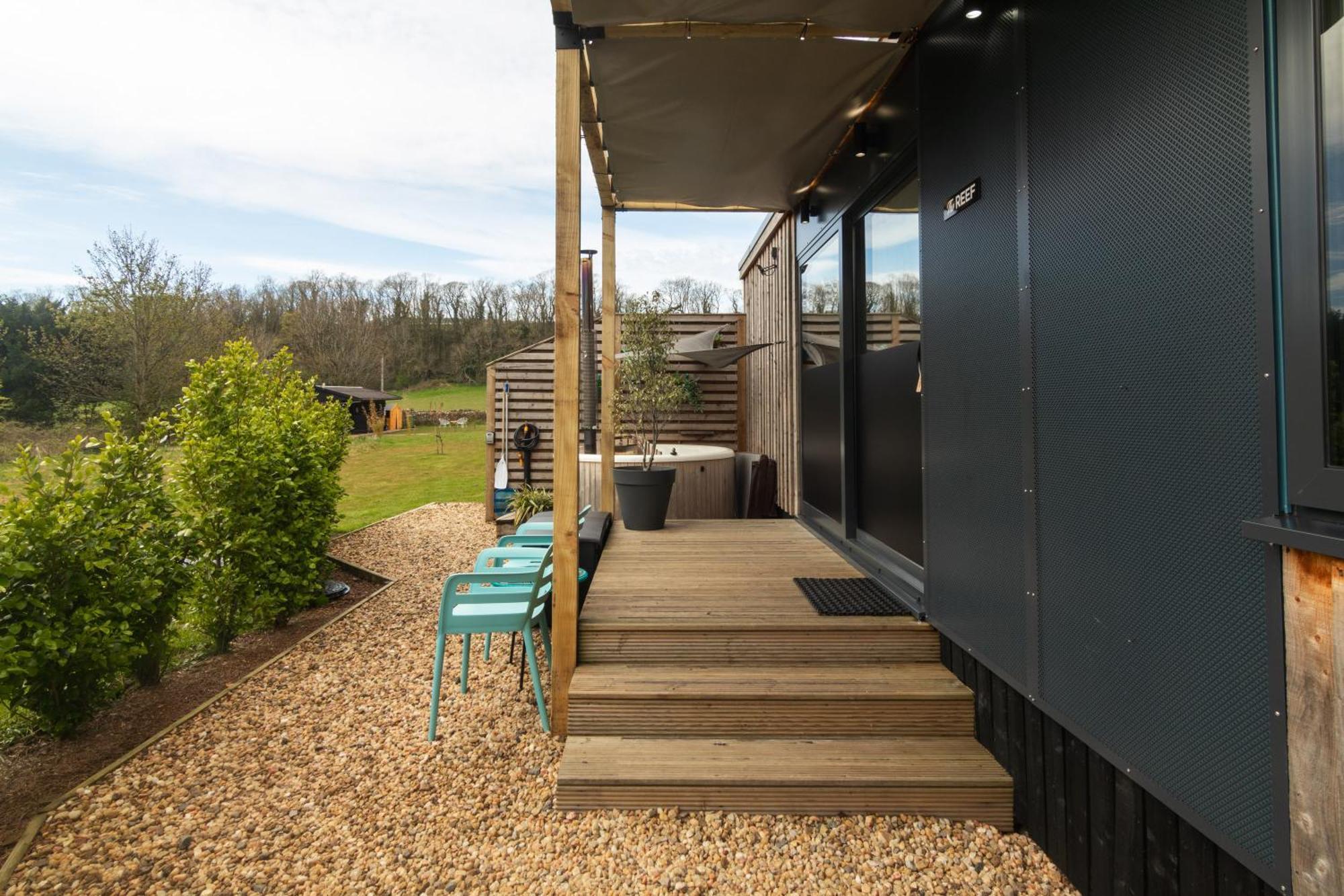 The Reef - Unique Hot Tub Cabin In Millport Εξωτερικό φωτογραφία